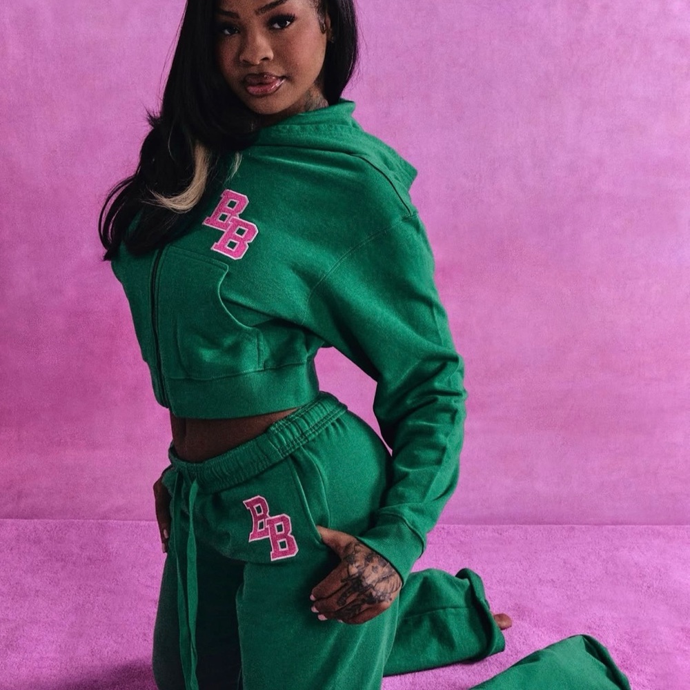 BodyByRaven Green Women's Tracksuit Set
